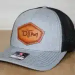 Custom Leather Patch Hat with company logo