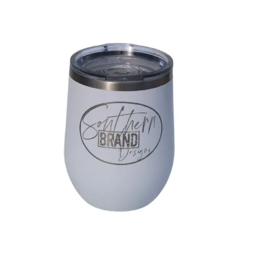 Custom Engraved 12oz Polar Camel Wine Tumbler - Southern Brand Designs