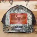 Leather Patch Hat Steer Flag