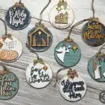 Christmas Nativity Ornaments
