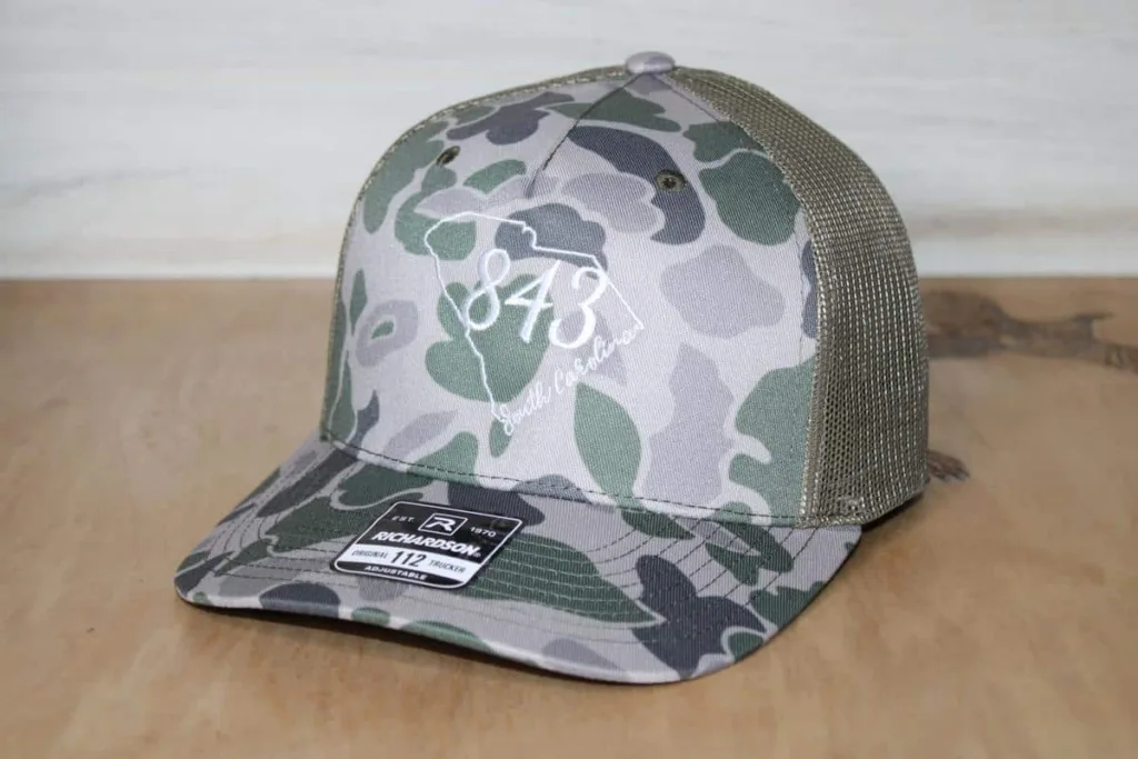 Richardson 112PFP Duck Camo Embroidered Hat
