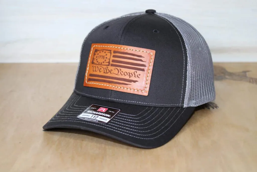 Richardson Custom Leather Patch Hat