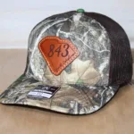 112P South Carolina Leather Patch Hats