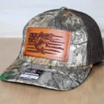 112P Custom Leather Patch Hat